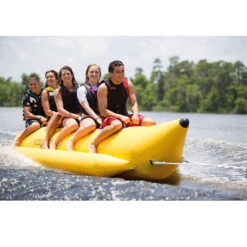 Bouée Tractée Banane Jobe Watersled 5P 5 Bouée Tractée Banane Jobe Watersled 5P -Magasin D'Équipement Pour L'Eau bouee tractee banane jobe watersled 5p 2