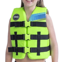 Gilet Enfant Jobe Nylon Progress 30-40Kgs Vert