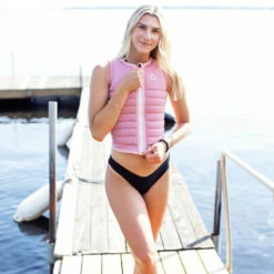 Gilet D'impact Follow Néoprène Primary Ladies Pink -Magasin D'Équipement Pour L'Eau gilet d impact follow neoprene primary ladies baby blue 8