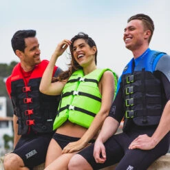 Gilet Universel Jobe Nylon Vert -Magasin D'Équipement Pour L'Eau gilet universel jobe nylon vert 2