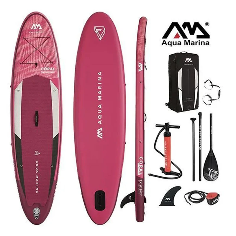Stand-Up Paddle Gonflable Aqua Marina Coral 10.2" 1 Stand-Up Paddle Gonflable Aqua Marina Coral 10.2"