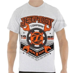 T-shirt Jetpilot Machinist Orange