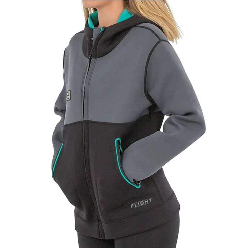 Veste Tour Coat Jetpilot Flight 2mm Teal 1 Veste Tour Coat Jetpilot Flight 2mm Teal