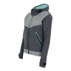 Magasin D'Équipement Pour L'Eau -Magasin D'Équipement Pour L'Eau veste tour coat jetpilot flight courte grisbleu 2mm 1 1